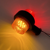 Габаритный фонарь 10см 24v LED красно-желтый