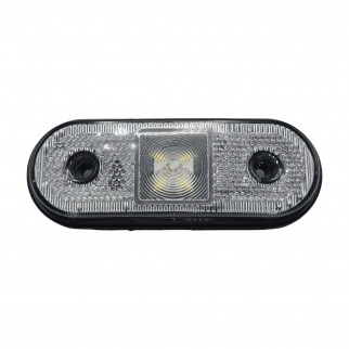 Габаритний ліхтар 4LED 12-24v білий