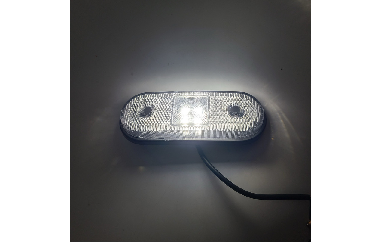 Габаритний ліхтар 4LED 12-24v білий