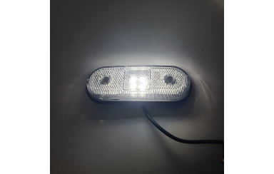 Габаритний ліхтар 4LED 12-24v білий