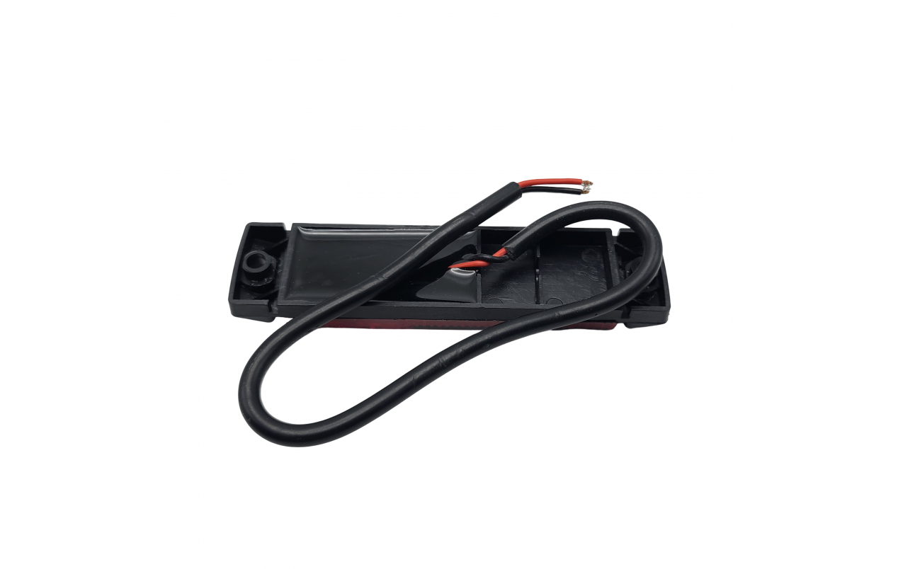 Габаритный фонарь Красный e-mark 24v LED MARS