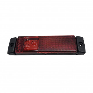 Габаритный фонарь Красный e-mark 24v LED MARS