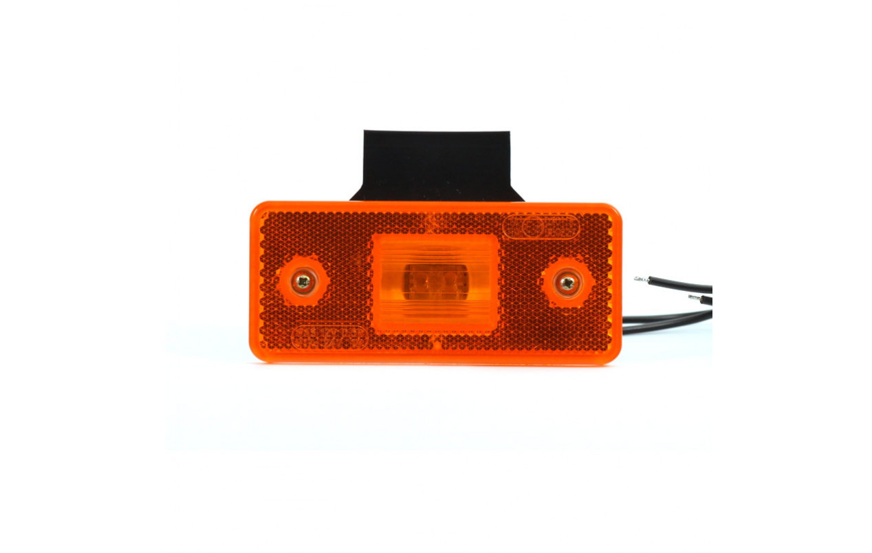 Габаритный фонарь LED 12-24v Желтый WAS 101Z
