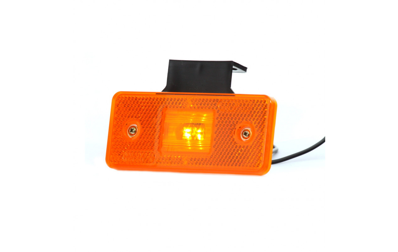 Габаритный фонарь LED 12-24v Желтый WAS 101Z