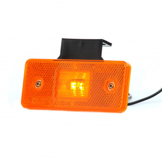 Габаритный фонарь LED 12-24v Желтый WAS 101Z
