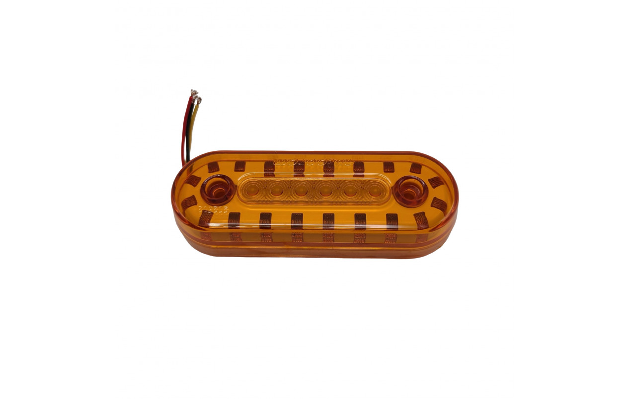 Габаритний ліхтар LED 2 функції 12-24v Жовтий