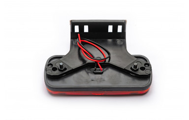 Габаритный фонарь Желтый 12-24v с кронштейном 6LED