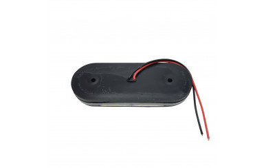 Габаритный фонарь белый НЕОН "Глаза" 12-24V