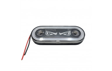 Габаритный фонарь белый НЕОН "Глаза" 12-24V