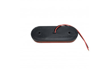 Габаритный фонарь желтый НЕОН "Глаза" 12-24V