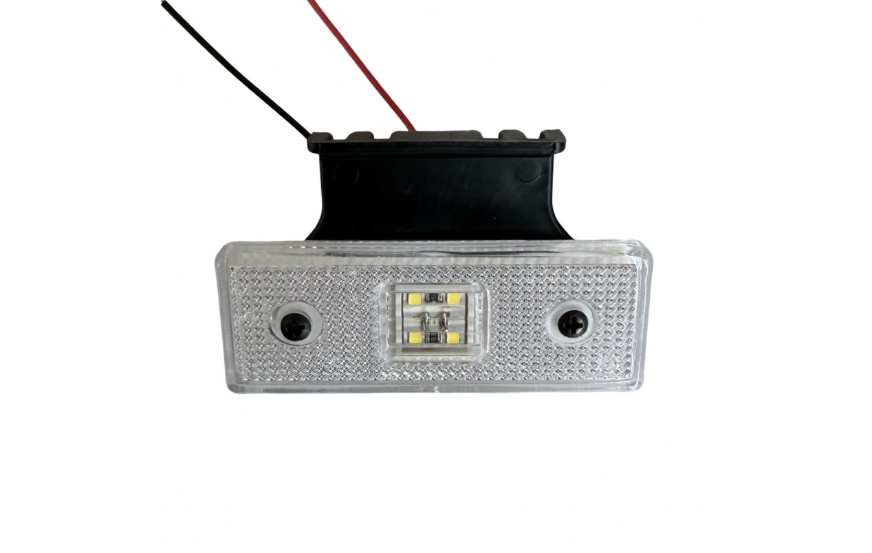 Габаритный фонарь с кронштейном LED 12-24V Белый
