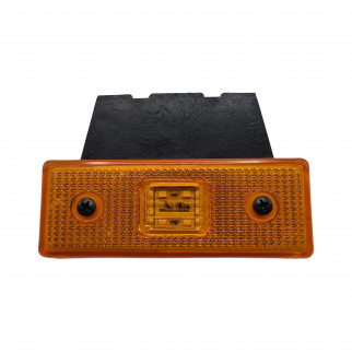 Габаритный фонарь с кронштейном LED 12-24V Желтый FR