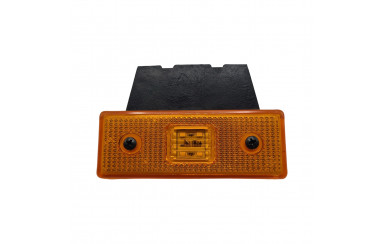 Габаритный фонарь с кронштейном LED 12-24V Желтый FR