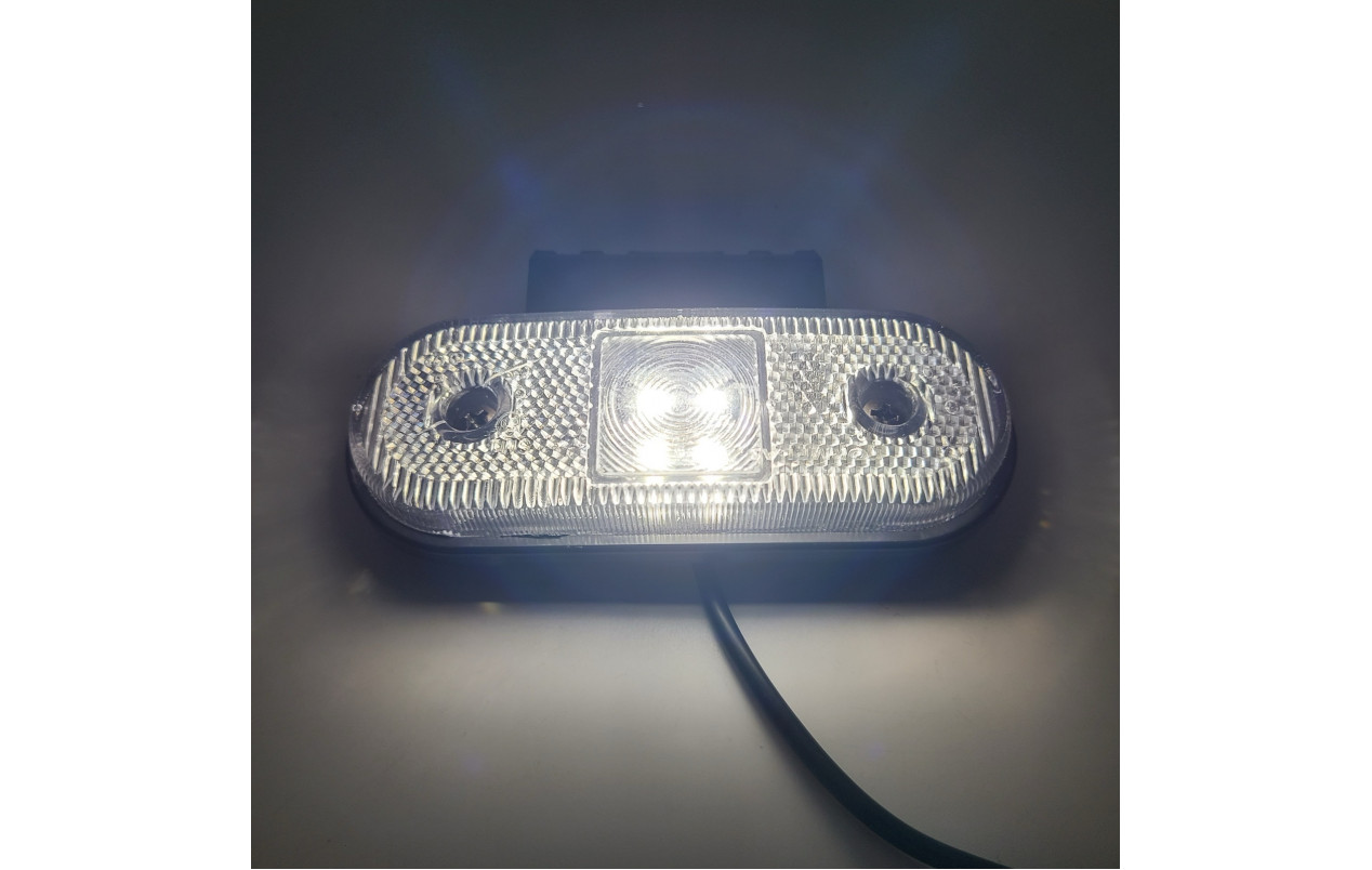 Габаритний ліхтар із кронштейном LED 12-24v Білий FR0193