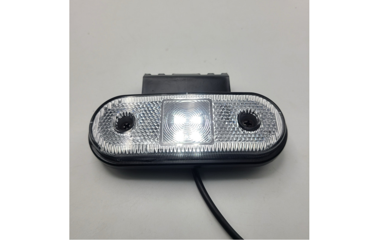 Габаритний ліхтар із кронштейном LED 12-24v Білий FR0193