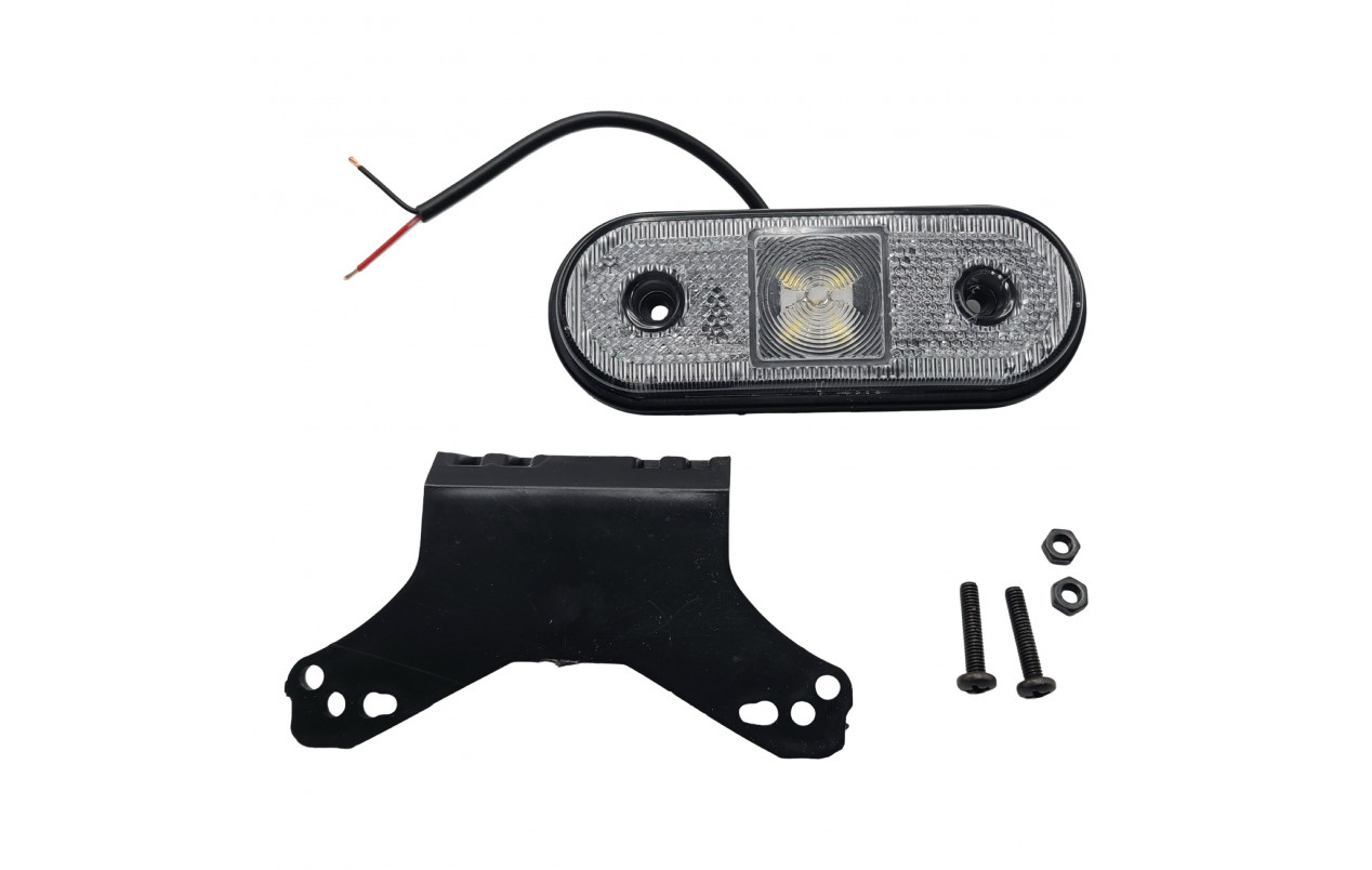 Габаритний ліхтар із кронштейном LED 12-24v Білий FR0193