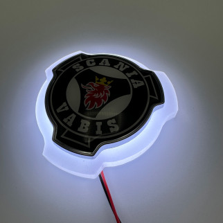Эмблема с подсветкой SCANIA LED 007 Белая