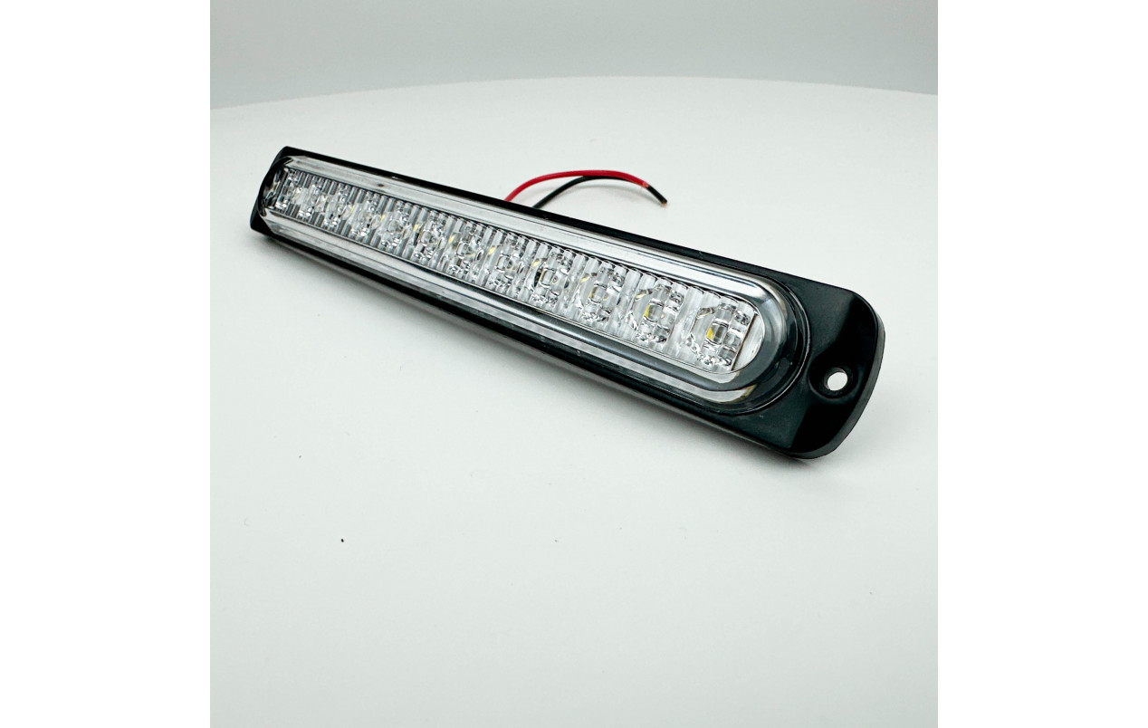 Габаритний ліхтар білий 12-24v 12LED