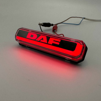Габаритный фонарь neon 12-24v DAF красный