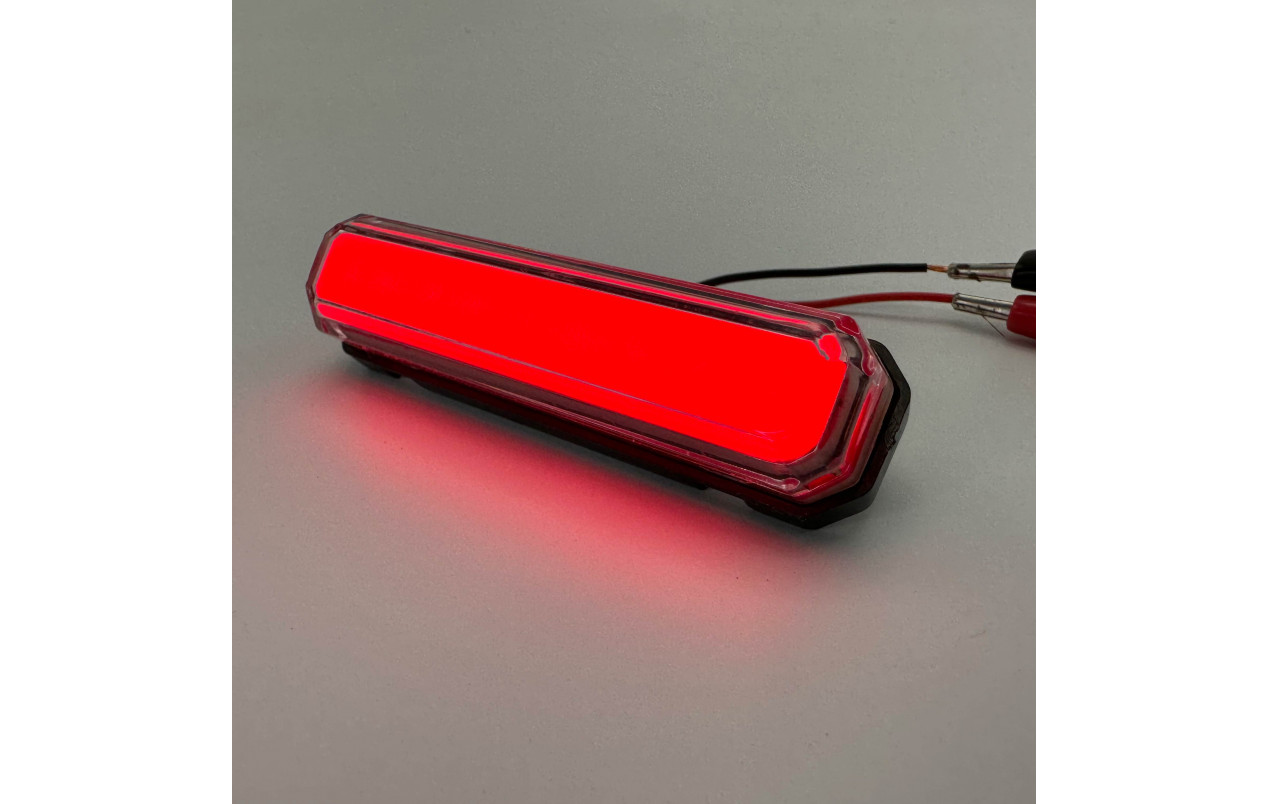 Габаритный фонарь neon 12-24v красный