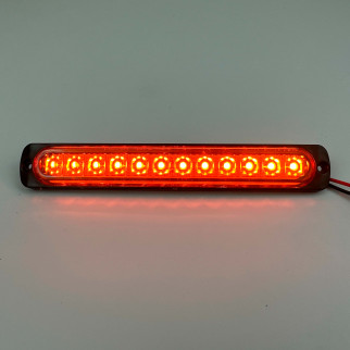 Габаритний ліхтар жовтий 12-24v 12LED