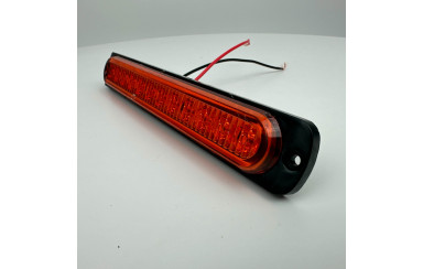 Габаритный фонарь желтый 12-24v 12LED