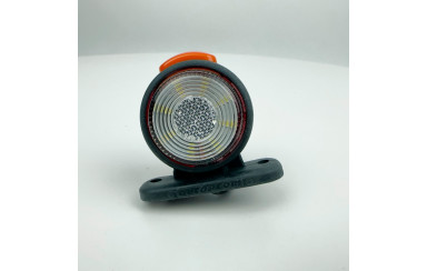 Фонарь габаритный мини 12-24v Красно-белый LED