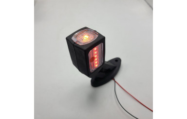 Габарит прицепа трехцветный 13см LED 12-24v
