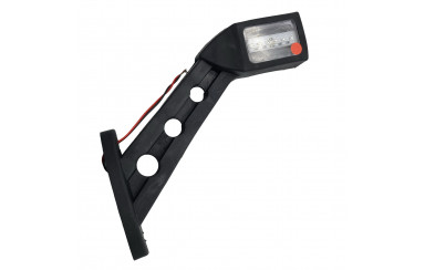 Габарит прицепа трехцветный 18см LED 12-24v