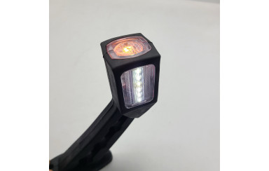 Габарит прицепа трехцветный 18см LED 12-24v
