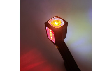 Габарит прицепа трехцветный 18см LED 12-24v