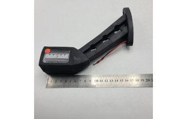 Габарит прицепа трехцветный 18см LED 12-24v