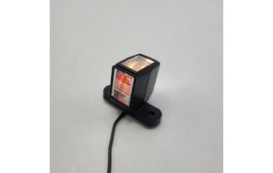 Габарит прицепа трехцветный Superpoint 8 см LED 12-24v