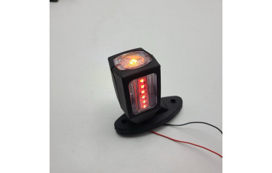 Габарит прицепа трехцветный 9.5см LED 12-24v