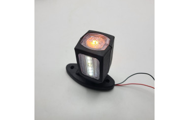Габарит прицепа трехцветный 9.5см LED 12-24v