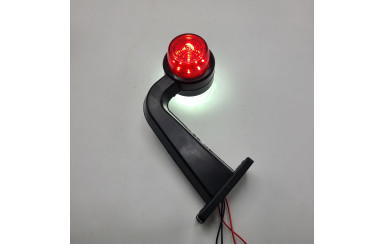 Габарит "HOLLAND STYLE" Червоно-білий LED 12-24v 20см