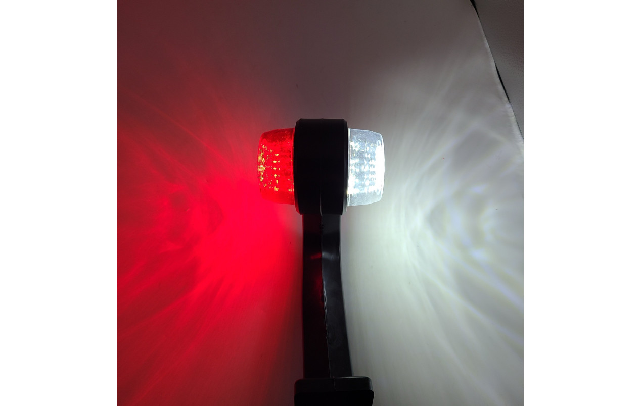 Габарит "HOLLAND STYLE" Червоно-білий LED 12-24v 20см