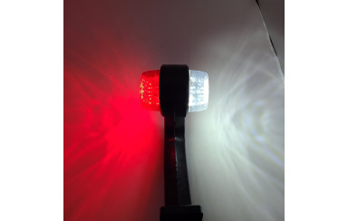 Габарит "HOLLAND STYLE" Червоно-білий LED 12-24v 20см