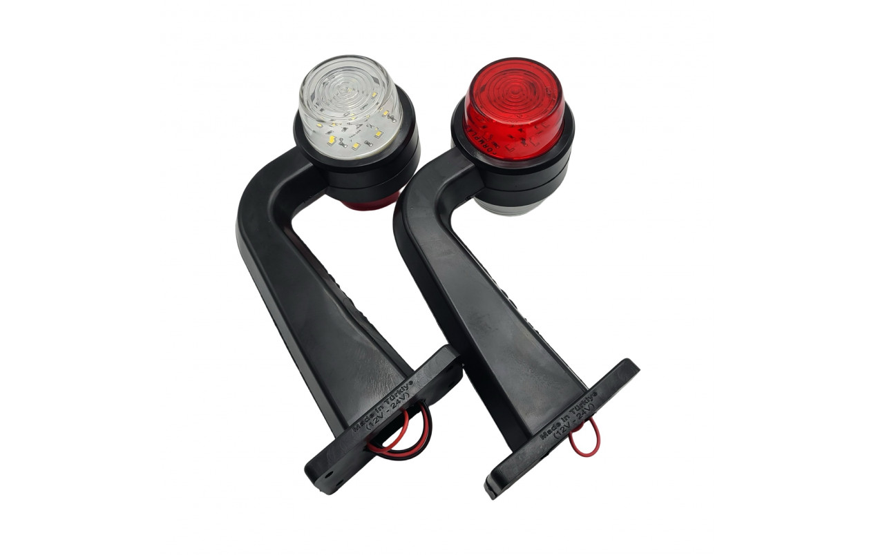 Габарит "HOLLAND STYLE" Червоно-білий LED 12-24v 20см