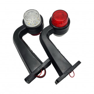 Габарит "HOLLAND STYLE" Червоно-білий LED 12-24v 20см