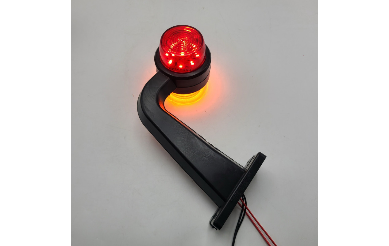 Габарит "HOLLAND STYLE" Червоно-жовтий LED 12-24v 20см