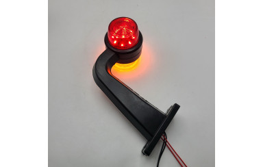 Габарит "HOLLAND STYLE" Червоно-жовтий LED 12-24v 20см