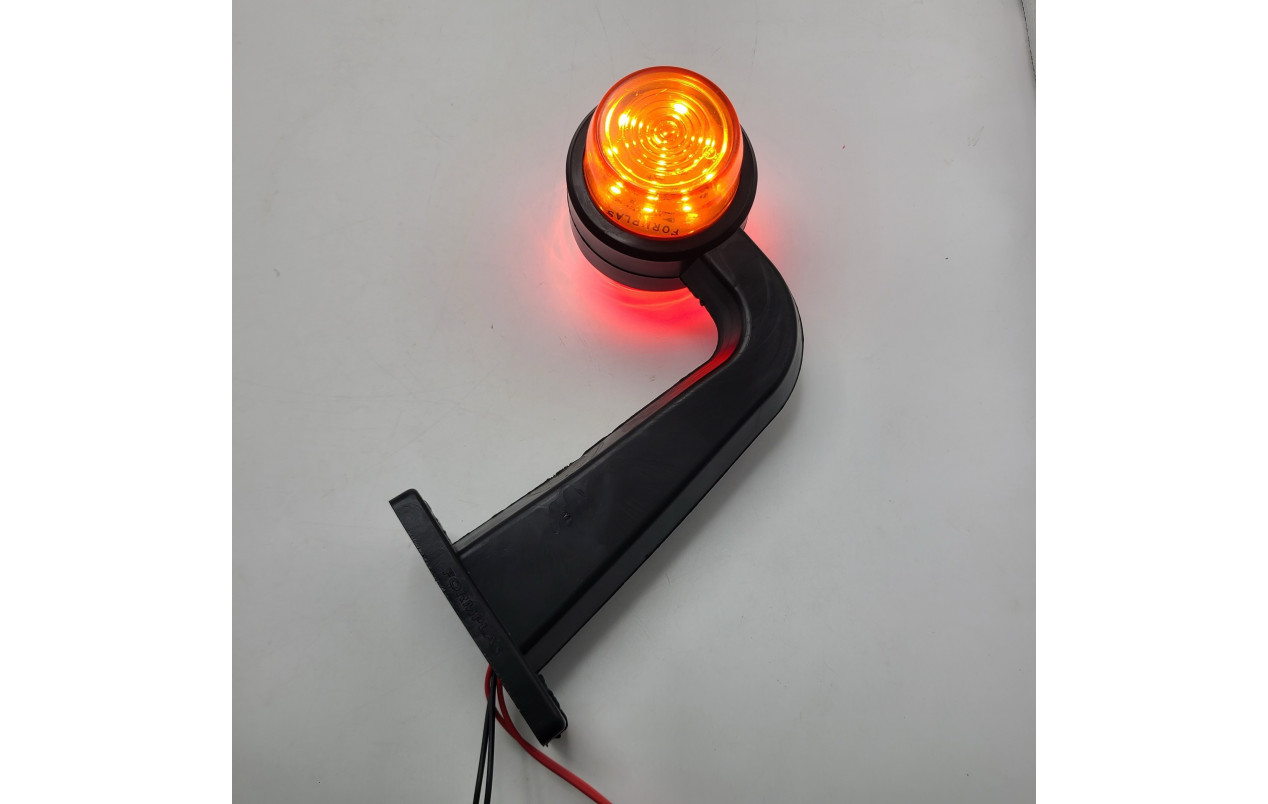 Габарит "HOLLAND STYLE" Червоно-жовтий LED 12-24v 20см