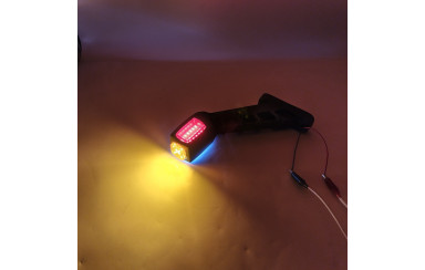 Габарит занесення причепа триколірний 19см 24v