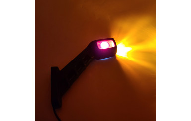 Габарит занесення причепа триколірний 19см LED 24v NOKTA