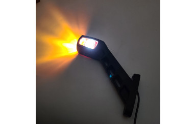 Габарит занесення причепа триколірний 19см LED 24v NOKTA