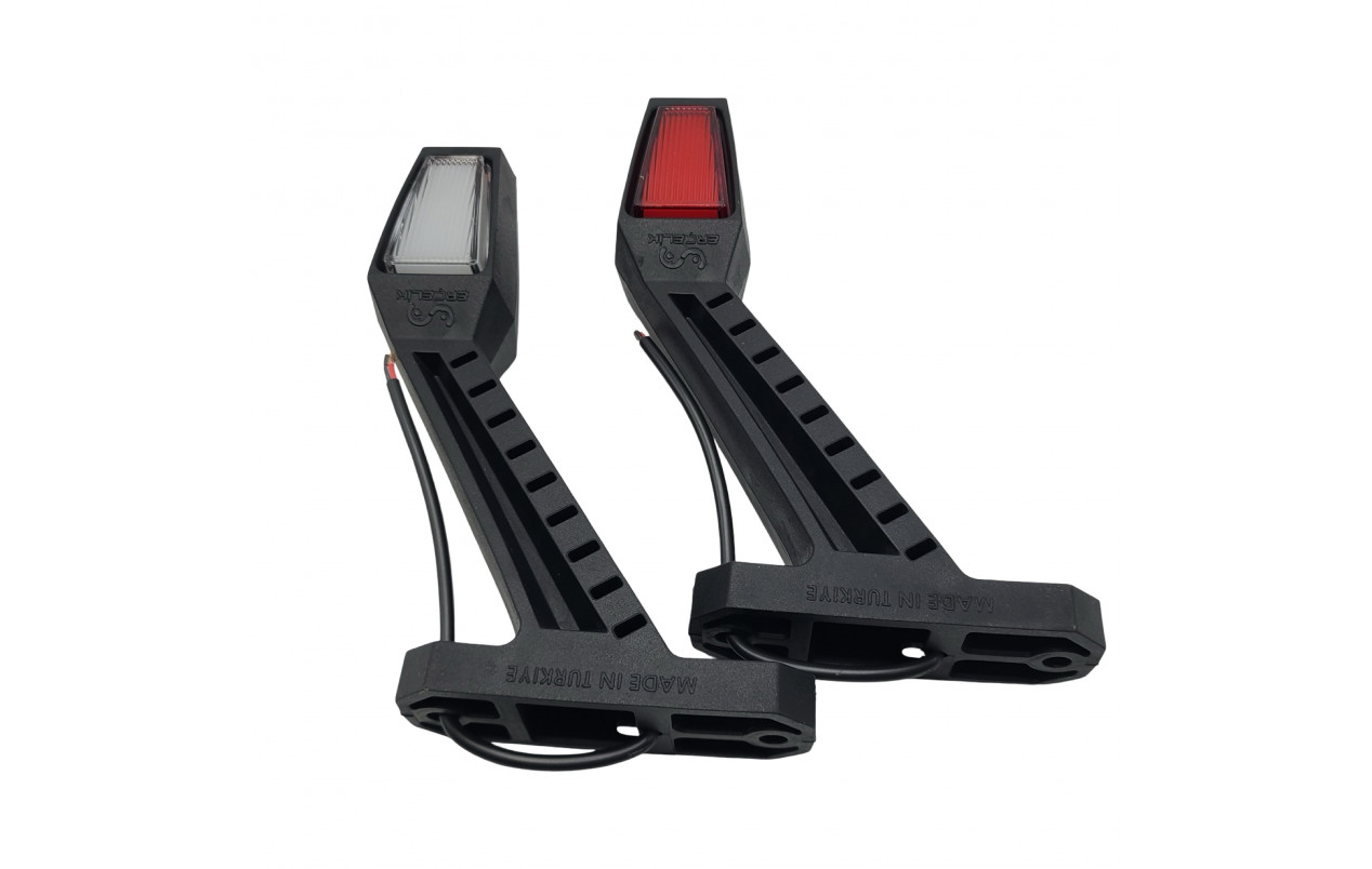 Габаритний ліхтар (Ріг) LED 12-24V 18 см Неон Ercelik