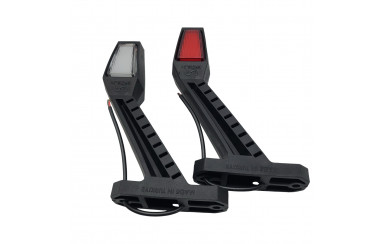 Габаритний ліхтар (Ріг) LED 12-24V 18 см Неон Ercelik