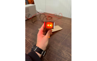 Габаритний ліхтар (Ріг) LED 12-24V 14 см Неон Ercelik