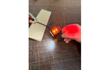 Габаритний ліхтар (Ріг) LED 12-24V 9 см Неон Ercelik